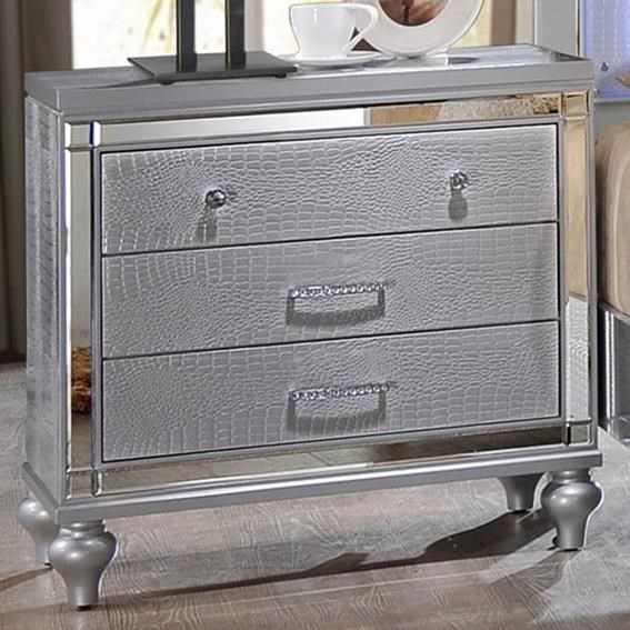 Valentino hotsell silver nightstand